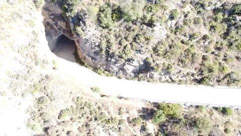 Aerial view of the forest in Granada, Spain. Stock Footage 166905652