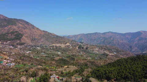 Aerial View Of Forest On Mountains Stock Footage 149980547