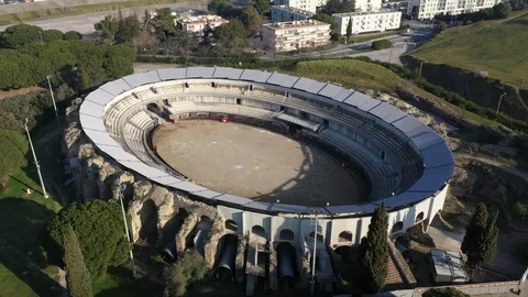 Aerial view of Frejus Video stock 104916401