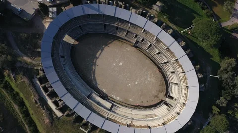 Aerial view of Frejus Video stock 104916480