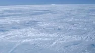Aerial View Of The Frozen Arctic Landscape. Stock Footage
