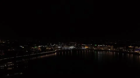 AERIAL VIEW OF GENEVA Stock Footage 146427266