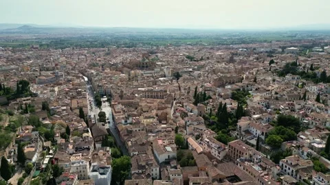 Aerial view of the Granada Video stock 267965068