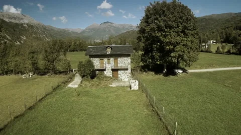Aerial view of green fields. Spain Stock Footage 50433098