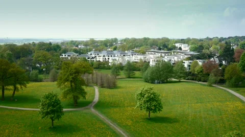 Aerial view of Hamburg Stock Footage 34848053