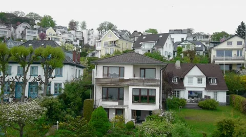 Aerial view of Hamburg Stock Footage 34856671