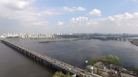 Aerial view of highway Stock Footage 64069239