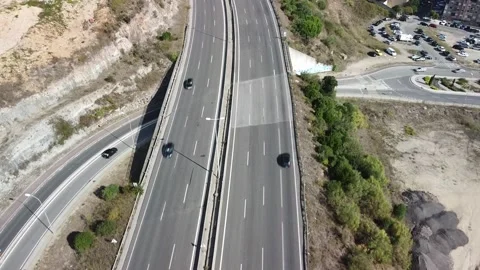 Aerial View Highway 動画素材 161815770
