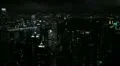 Aerial View of Hong Kong Island Skyline, Victoria Harbour, Kowloon, time lapse HD Footage
