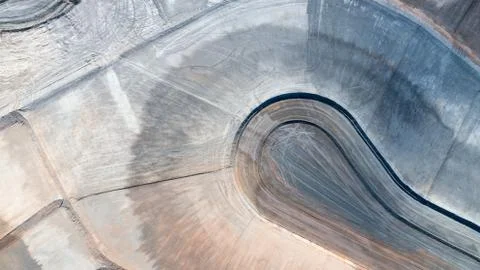 Aerial View Of A Housing Development Construction Site. Stock Photos
