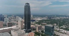 Aerial view of the Galleria Mall area in, Stock Video