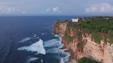 Aerial view of the Indian Ocean Vídeos de archivo 218286946