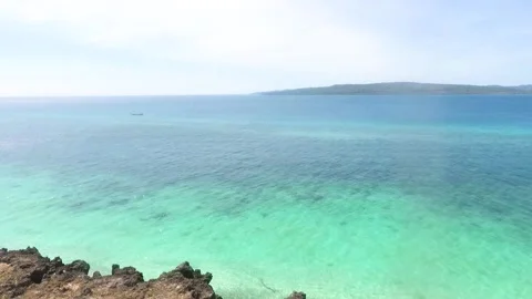 Aerial View of the Island Video stock 219528624