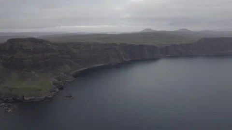 Aerial view of Isle of Skye Stock Footage 249963019