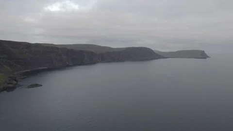 Aerial view of Isle of Skye Stock Footage 249963131
