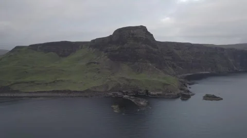 Aerial view of Isle of Skye Stock Footage 249963316