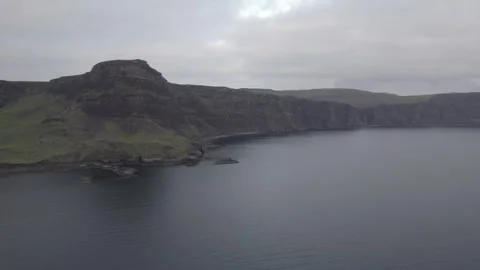 Aerial view of Isle of Skye Stock Footage 249963406
