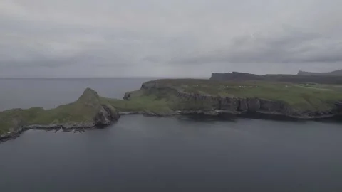 Aerial view of Isle of Skye Stock Footage 249963560