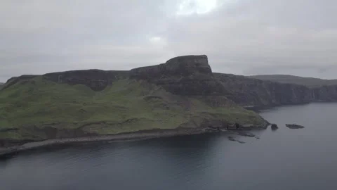Aerial view of Isle of Skye Stock Footage 249963879