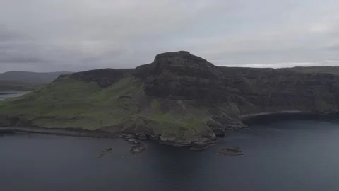 Aerial view of Isle of Skye Stock Footage 249964068