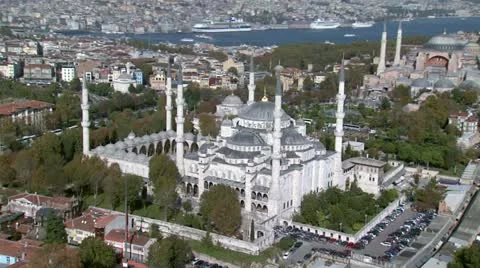 Aerial view of Istanbul#1 Stock Footage 18653395
