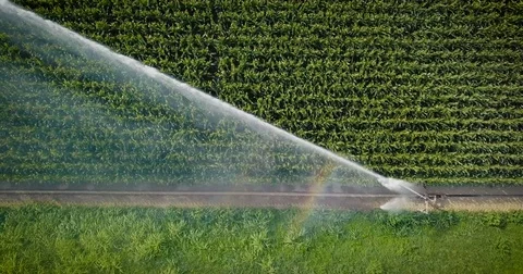 Aerial view of Italian landscape. travel concept and agriculture Stock Footage