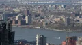 Aerial View of Jersey City, New Jersey State, Hudson River, Skyscrapers, USA HD Footage