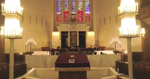 Aerial view of Jerusalem great synagogue, Israel. Stock Footage 162930892