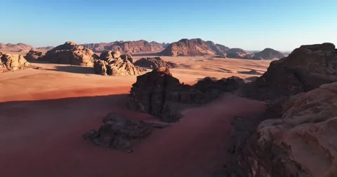 Aerial view at Jordan Stock Footage 327756236