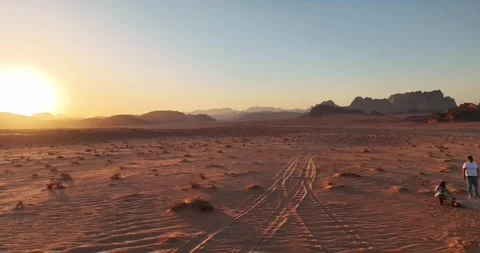 Aerial view at Jordan Stock Footage 327756278