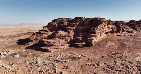 Aerial view at Jordan Stock Footage 327756478
