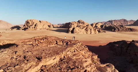 Aerial view at Jordan Stock Footage 327756516