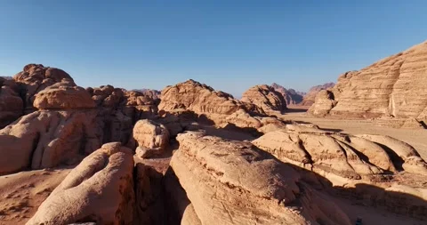 Aerial view at Jordan Stock Footage 327756559