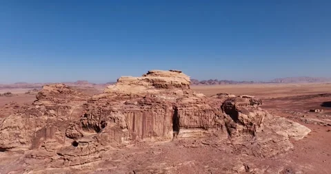 Aerial view at Jordan Stock Footage 327756569