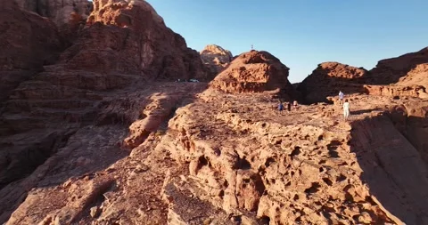Aerial view at Jordan Stock Footage 327756587