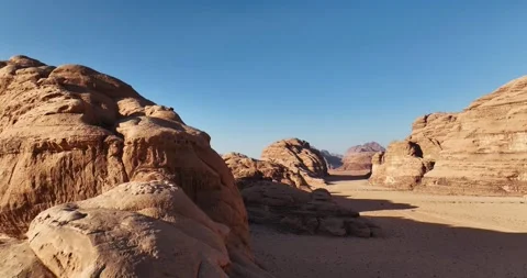 Aerial view at Jordan Stock Footage 327756750
