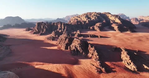Aerial view at Jordan Video stock 327756754