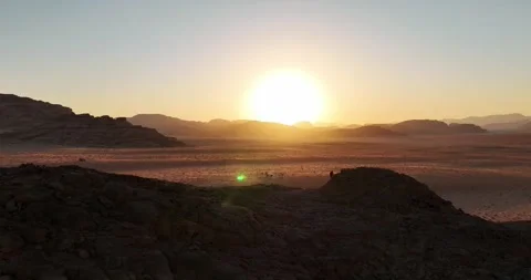 Aerial view at Jordan Video stock 327756953