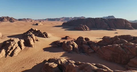 Aerial view at Jordan Stock Footage 327757017