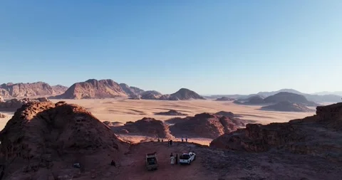 Aerial view at Jordan Stock Footage 327757111