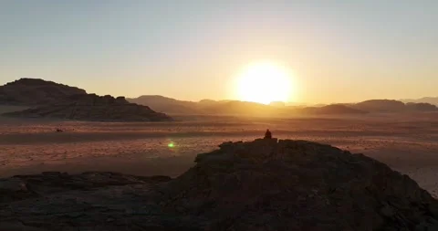 Aerial view at Jordan Stock Footage 327757192