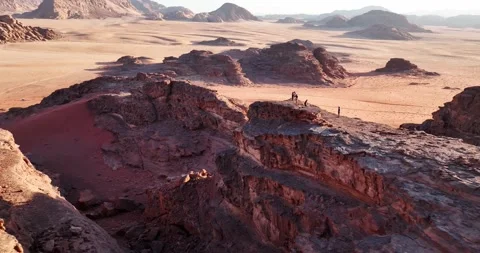 Aerial view at Jordan Video stock 327757362