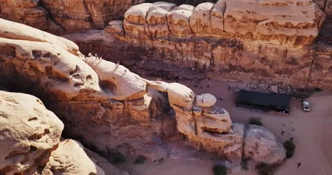Aerial view at Jordan Stock Footage 327757375