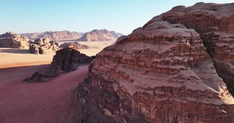 Aerial view at Jordan Stock Footage 327757594
