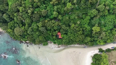 Aerial view of Kata Beach, Phuket, Thailand. Stock Footage 319260934