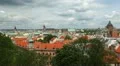 Aerial View of Krakow, St. Mary's Basilica, Church of Saints Peter and Paul HD Footage