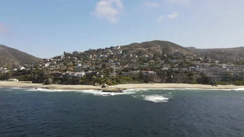 Aerial View Laguna Beach Vídeo Stock 151003695