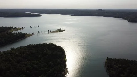 Aerial View of a Lake Stock Footage 140125952