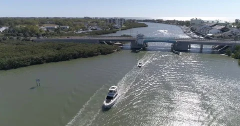 Aerial view Largo Pinellas County Tampa Florida USA Indian Rocks Beach 33785 Stock Footage 86861728