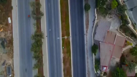 Aerial view of Larnaca, Cyprus Video stock 316211350